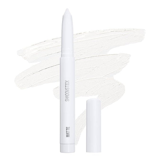 about-face Shadowstick – Long-Wear Cream Eyeshadow Stick – Matte & Pearly Finishes – Vegan, Cruelty-Free, Clean Beauty – 0.049 oz (Oxide- Matte White)