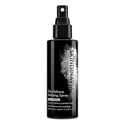 Skindinavia The Makeup Finishing Spray, Oil Control Makeup Setting Spray, All-Day Wear, Long-Lasting Up to 16+ Hours, Heat-Resistant & Waterproof, Fine Mist, 8.0 Oz