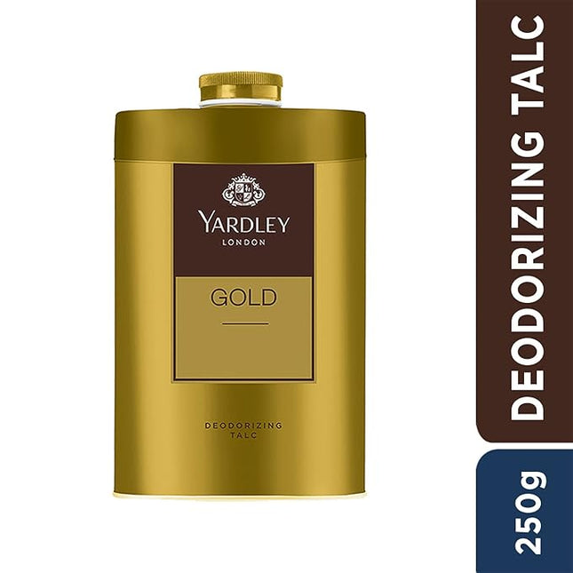 Yardley London Gold Perfumed Talc, 250 Gram