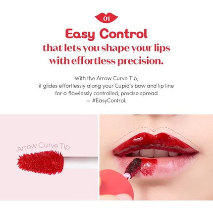 ETUDE Dear Darling Peel Off Lip Stain (Blood Wine) – Teen girl gifts, Hydrating Hydrogel Tint, Fruity scent, Long Lasting & Waterproof, Easy Peel Off, All‑Day Color Lip Tattoo, Soft Wine color