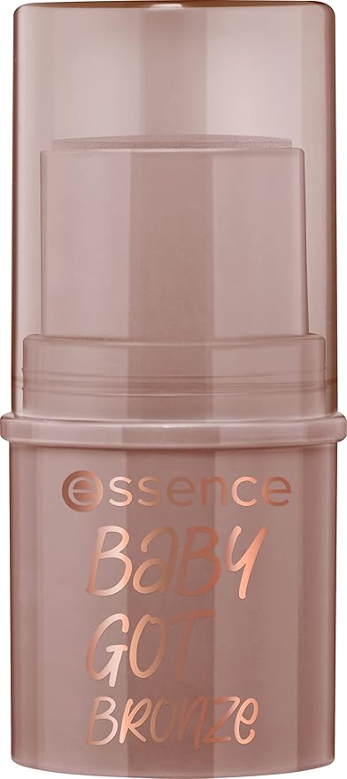 essence | Baby Got Bronze | Cream Bronzer Stick Easy to Apply & Blend | Vegan & Cruelty Free | Free From Gluten, Parabens, Preservatives, & Microplastic Particles (20 | Moon Dust)