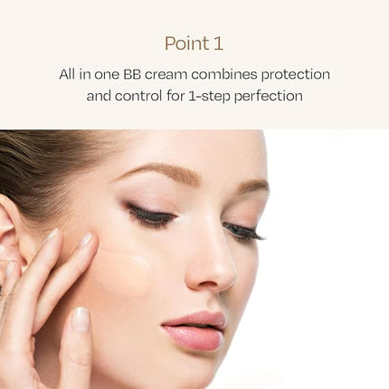 IPKN Moist & Firm BB Cream Light/Medium 40ml(1.35 fl.oz.) | Moisturizing, Buildable Coverage, Lightweight Foundation for All Skin Types, Flawless Natural Finish