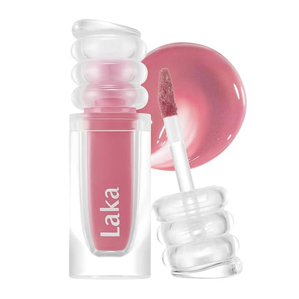 Laka Maxi Glayer Tint 3.8g/0.13oz, Glass Layer of Gloss, Ultra Glow & Vivid Layerable Pigments, High Shine Lip Oil, K-Beauty (#600 Soapy)