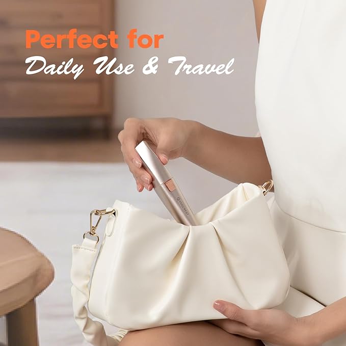 Replacement Heads for Facial Hair Removal: Original Heads Replacement Set for 2 in1 Eyebrow Trimmer - Painless Razor Head for Women - Suitable for VG VOGCREST Model VG-102, VG-1023, VG-1024