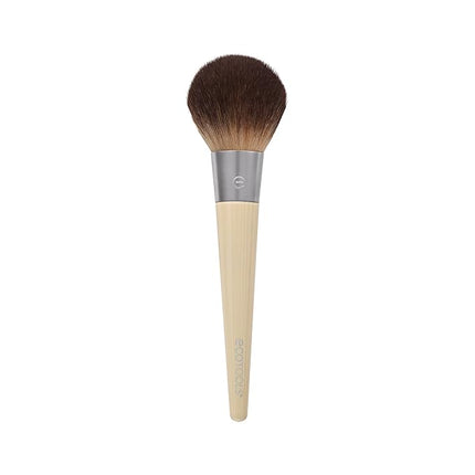 EcoTools Full Powder Brush, Fluffy Makeup Brush For Loose & Pressed Powder, Best For Setting Makeup, Large Brush Head With Soft, Synthetic Bristles, Eco-Friendly & Cruelty-Free, 1 Count