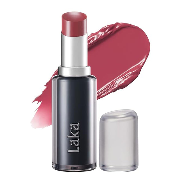 Laka Devil Lip, 3.7g/0.13oz, Vivid color Lipstick, Long-Lasting Bold Stian, Hydrating & Melting Glow with Non-Creasing, K-Beauty (#803 Season)