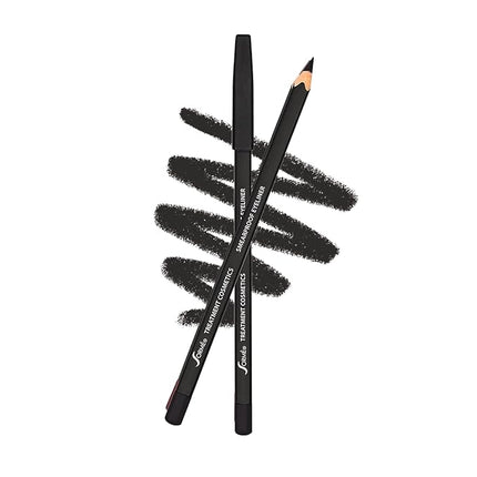 Sorme Treatment Cosmetics Smearproof Eyeliner 0.16oz | Long Lasting Black Waterproof Eyeliner Pencil | Smudge-Proof Waterline Eyeliner | Cruelty-Free and Gentle Pencil Eyeliner