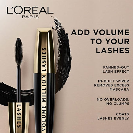 L’Oreal Paris Volume Million Lashes Mascara - Extra Black