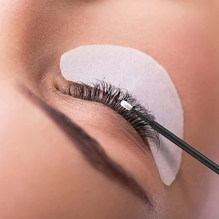 Cuttte 500PCS Disposable Micro Swabs for Eyelash Extension, Micro Applicators Eyelash Swabs for Makeup Application Black (Head Diameter: 2.0mm)