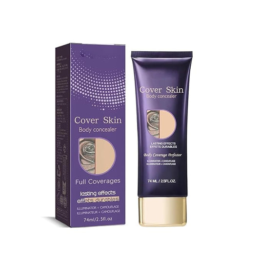 Body Coverage Perfector Foundation, Waterproof Tattoo Cover Up Makeup, Moisturizing Leg and Body Concealer