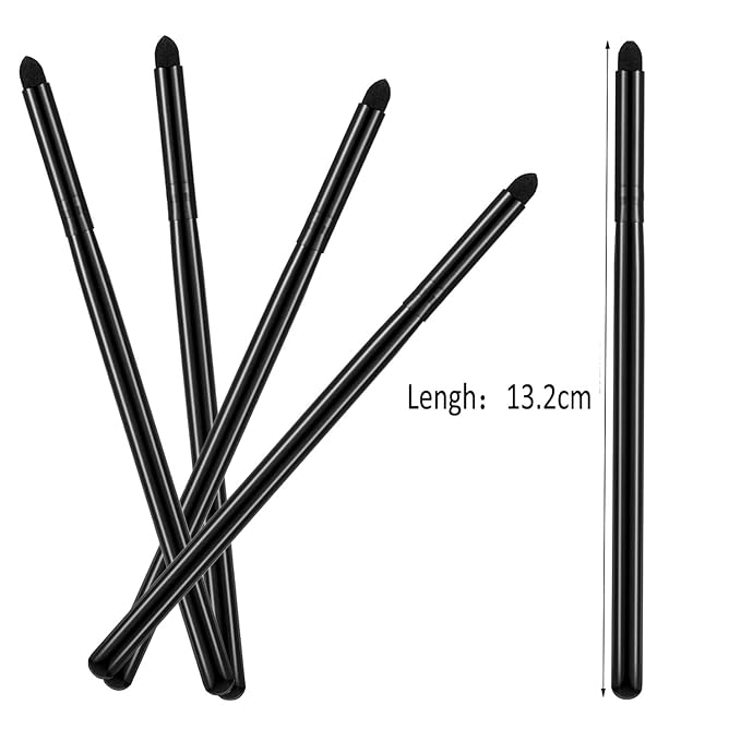 Eyeliner Smudge Brush Sponge,5 Pcs Soft Eyeshadow Applicators Blending Brush,Eye Pencil Eyeliner Brush Makeup Tools Y