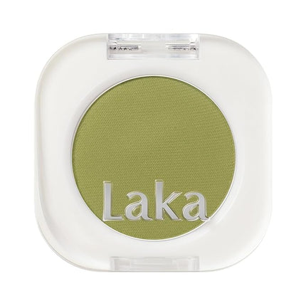 Laka Mono Single Eyeshadow, High Pigment Eye Shadow, Easy Apply, Long Lasting Color, Smooth Blendable Formula, Vegan, K-Beauty (#938 Khaki)