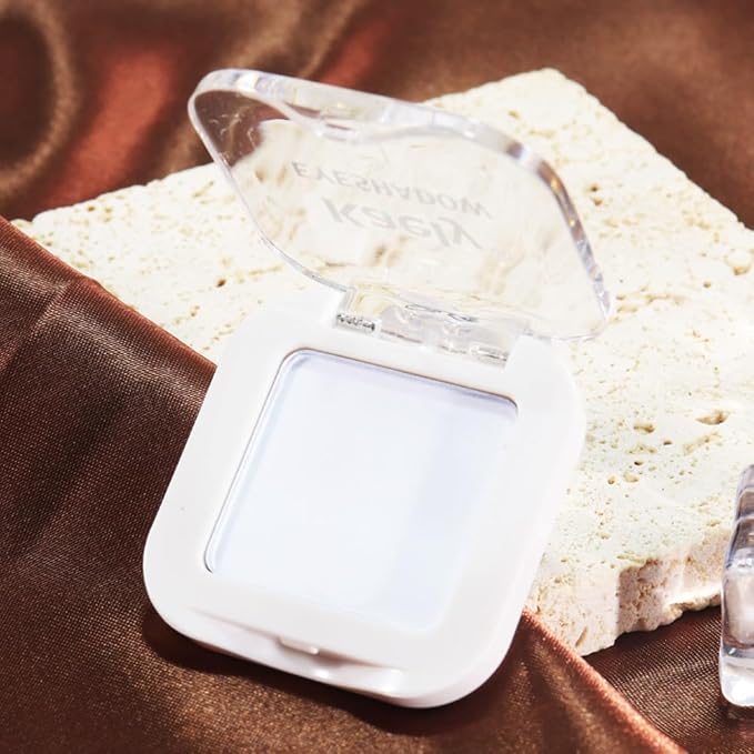 Matte Singe Eye Shadow Palette Makeup, Matte White Monochrome Eyeshadow For Old Women, Mini Pressed Monochrome Pigmented Waterproof Sombras Para Ojos, Vegan, Talc, Paraben & Cruelty Free, 08