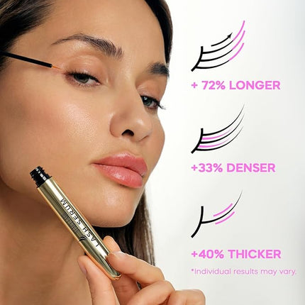 STACY LASH Shampoo 100ml Cleaning Kit of Eye Makeup Remover (Foam Cleanser) & Shampoo Brush & Mascara Brush Bundle with Eyelash Serum 5ml for Lash Growth and Thickness