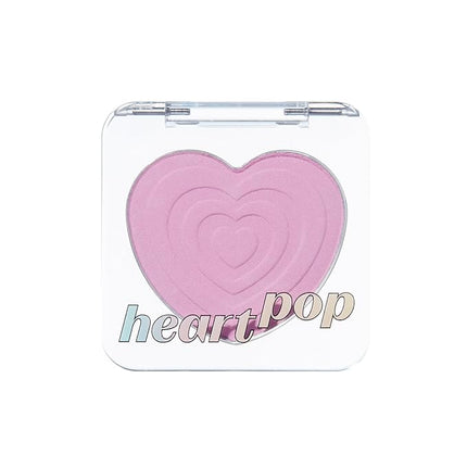 ETUDE Heart Pop Duo Blush, Tangy Pink Cheek Colors, Fresh Glow & Glossy Finish, Layering Formula, Compact 0.2 oz – Sour Jelly