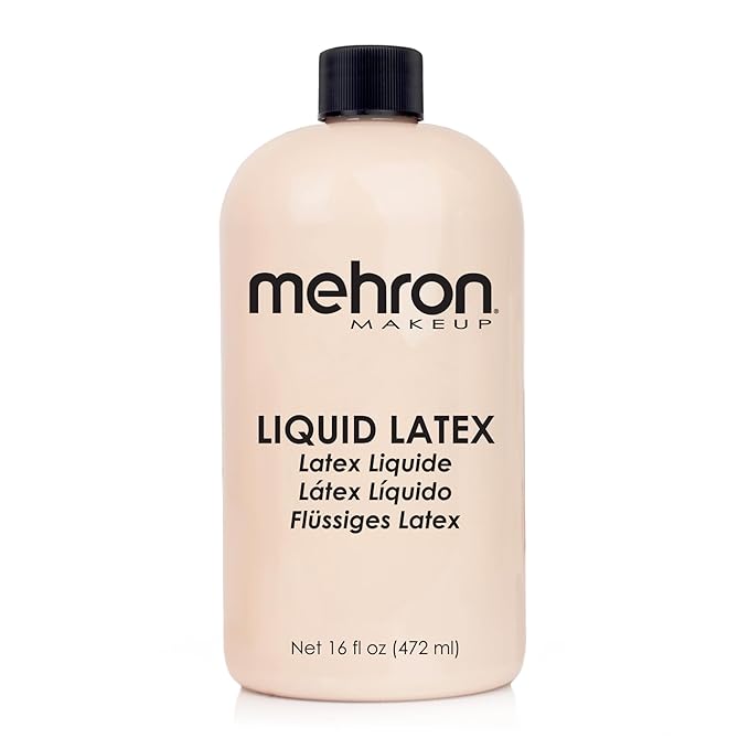 Mehron Makeup Liquid Latex (16 oz) (Light Flesh)