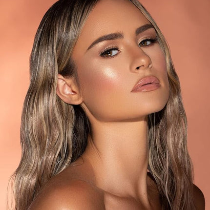 SHEGLAM Glow Bloom Liquid Waterproof Highlighter Long Lasting Cream Highlighter with Shimmer Dewy Finish - Tea Cake