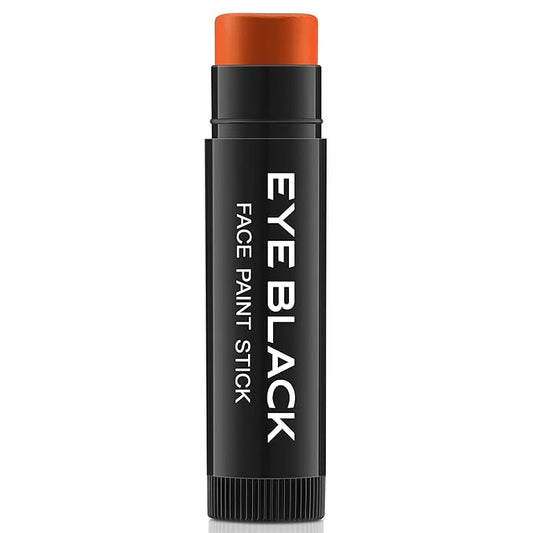 CCbeauty Orange Eye Black Stick For Baseball Football Softball Lacrosse Accessories, Anti-Glare EyeBlack, Waterproof, Last All Game, Smooth Application, High Pigmented Color