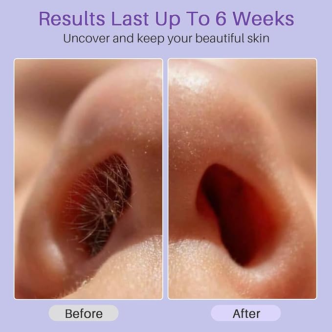 BLITZWAX Nose Wax Sticks for Hard Wax Hair Removal 110pcs Waxing Sticks Kit for Beard, Armpits, Chest, Back and Legs Applicators for Men's At-Home Waxing, Includes 40pcs Mustache Guards