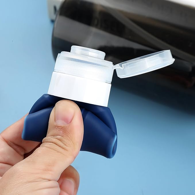 Travel Bottles for Toiletries, Tsa Approved 2oz Travel size Bottles, BPA Free Leak Proof Travels Toiletry Containers, Traveler Accessories with Toiletry Bag for Shampoo Liquid (4 Pack)