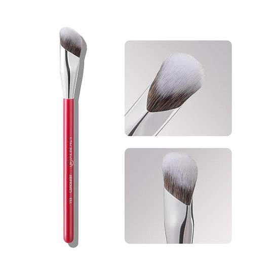 Concealer Brush, Under Eye Makeup Small Angled Precision Face Blending Brush (193 concealer brush-Limited Edition)
