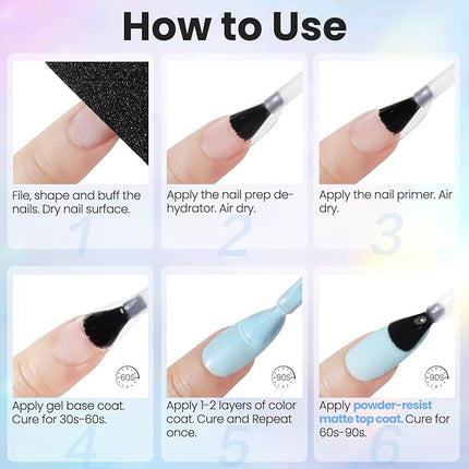 Lavender Violets Matte Gel Nail Polish Top Coat, 15ml Velvet Effect Gel Polish Top Soak Off for Winter DIY Nail Art Design Salon A100