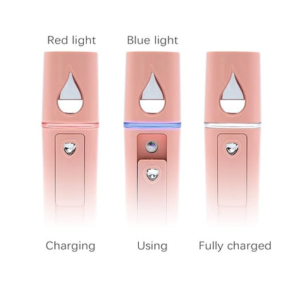 Nano Facial Mister Portable Mini Face Mist Handy Sprayer Automatic Eyelash Extensions Cool Facial Steamer