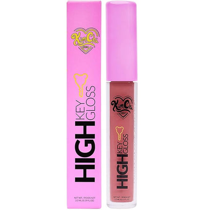 Kimchi Chic Beauty High Key Gloss, High-Shine Lip Gloss Helps Illuminate Your Look and Face, Non-Sticky, Flushed Pink With Watermelon and Peach Undertone, 12 Acai, 3.5ml
