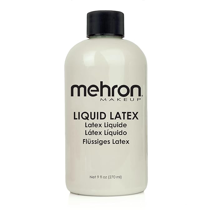Mehron Makeup Liquid Latex (9 oz) (Zombie Flesh)