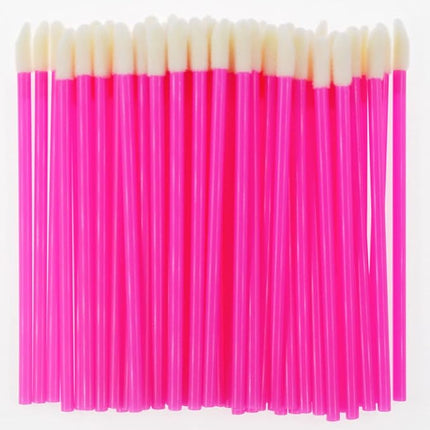 Pimoys Lip Brushes, 200Pcs/Set Disposable Lip Brushes Make Up Brush Lipstick Lip Gloss Wands Applicator Tool Makeup Beauty Tool Kits