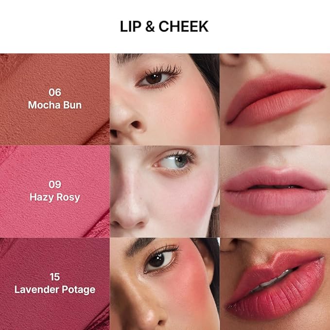 dasique Souffle Color Pot #07 Burnt Sienna – Makeup Blush, Buildable Silky-Smooth Texture, Build-In Mini Brush, Multi-Use For Cheek and Lip