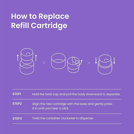 caraseoul Cleansing Balm Refill [50ml / 1.69 fl.oz], Korean Makeup Remover in Eco-Friendly Refill Container
