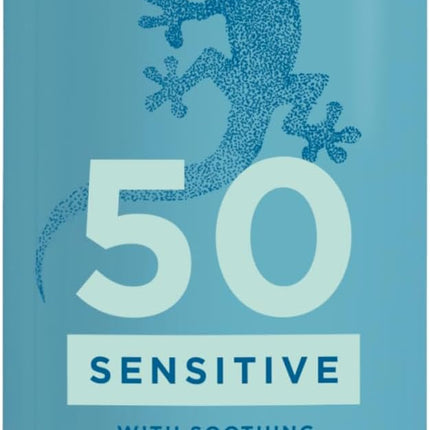 Blue Lizard Sensitive Mineral SPF 50 Spray, Dermatologist-Recommended Brand, Broad-Spectrum UVA/UVB Protection, Water-Resistant, Zinc Oxide Formula, 5 oz