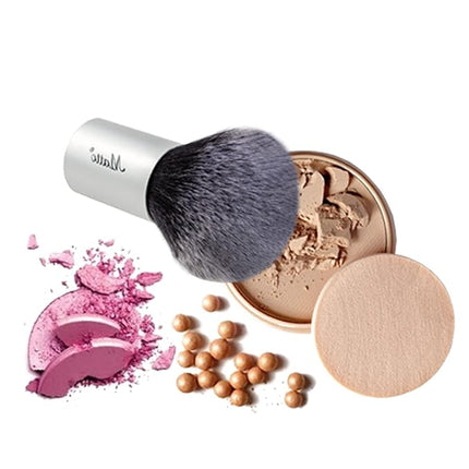 Matto Kabuki Makeup Brush Setting Powder Foundation Brush for Bronzer Powder Highlighter