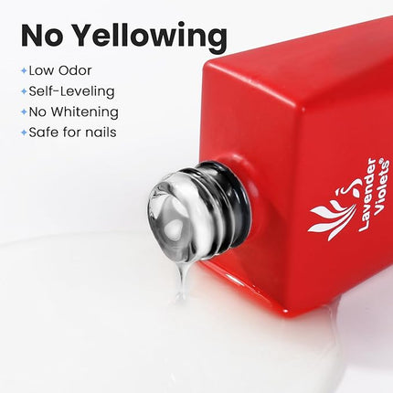 Lavender Violets Matte Gel Nail Polish Top Coat, 15ml Velvet Effect Gel Polish Top Soak Off for Winter DIY Nail Art Design Salon A100