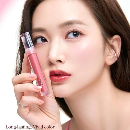 mude Glacé Lip Tint 06 Mauve more Long-Lasting Liquid Stain Buildable Layer with Glossy Finish for Juicy Glowy Lips K-Beauty K-Cosmetics