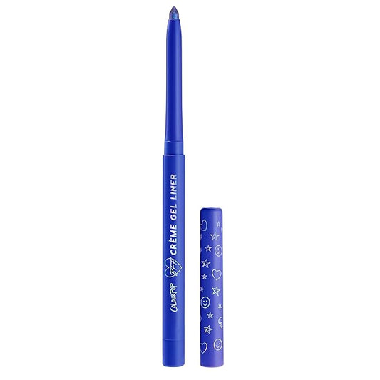 ColourPop Crème Gel Waterproof Chrome Eyeliner - 18HR Wear, Ultra-Pigmented Eyeliner Pencil with Matte & Metallic Finishes - Smudge-Proof, Vegan & Cruelty-Free - Ventura Blvd (0.01 oz)