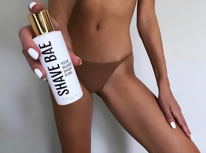 ALL-NATURAL Shaving Oil - No Razor Burn or Bumps | Hydrating | Beard & Bikini Lines | Silky Smooth Skin | Non-Toxic, Made in USA | Ditch Shaving Cream & Skip Lotion | Best shave ever