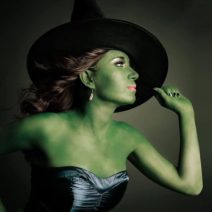 MEICOLY Light Green Face Body Paint,Washable St Patricks Day Face Paint Accessories,Green Makeup Face Painting for Adults and Kids,Hunting Hulk Gamora Face Paint,SFX Witch Cosplay Halloween Makeup