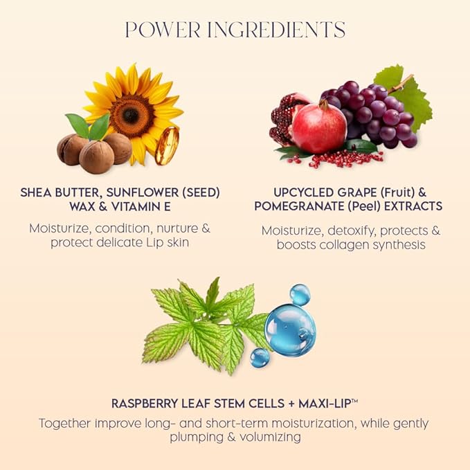 ieró Beauty 3-in-1 Moisturizing Vegan Tinted Lip Balm: Hydrating, Soothing Lip Serum + Plumping Balm + pH Reactive Tint | Shea Butter & Vitamin E | Antioxidant-rich Long Lasting Lip Care Paraben Free