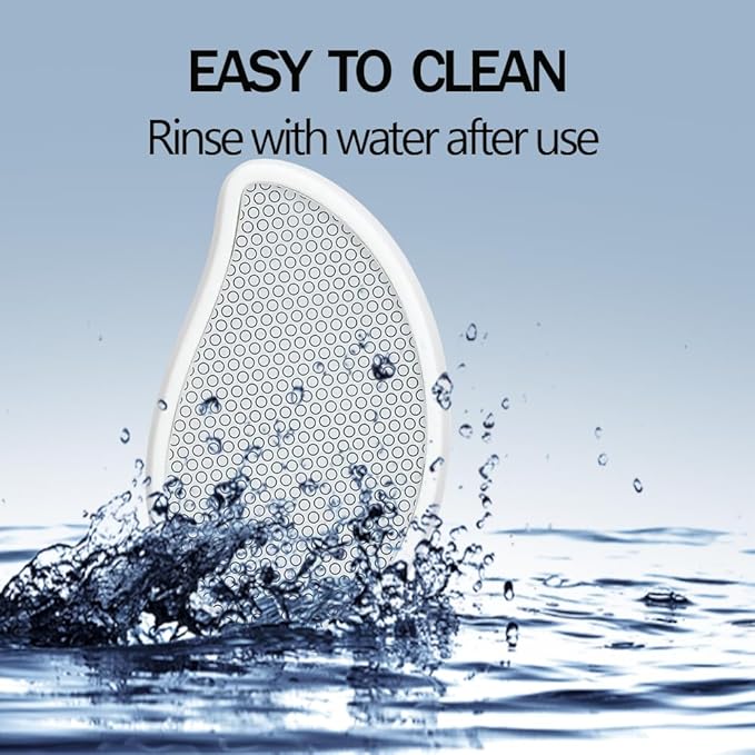 Professional Crystal Hair Remover - Nano Glass Epilator & Exfoliator 2-in-1 | Chemical-Free & Reusable | Painless Alternative to Waxing/Shaving