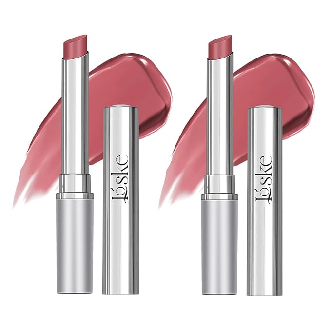 Honey Black Lip Balm, Lip Tinted, Moisturizing Lip Care for Soft Smooth Lips, Long Lasting Hydration, Natural Ingredients Nourishing Formula for Dry Lips. (2PCS Pink, Large)