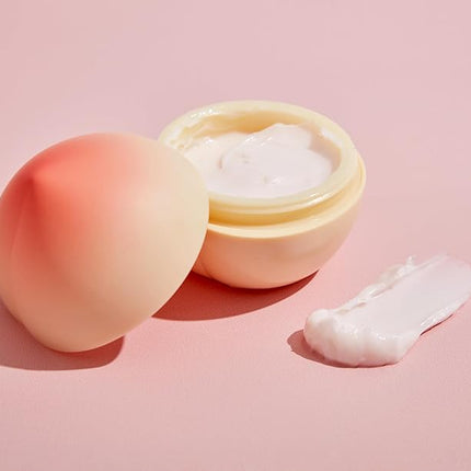 TONYMOLY Peach Hand Cream – Moisturizing & Nourishing Korean Skincare for Dry Hands, Shea Butter & Peach Extract, Anti-Wrinkle, Lightweight, 1.05 oz