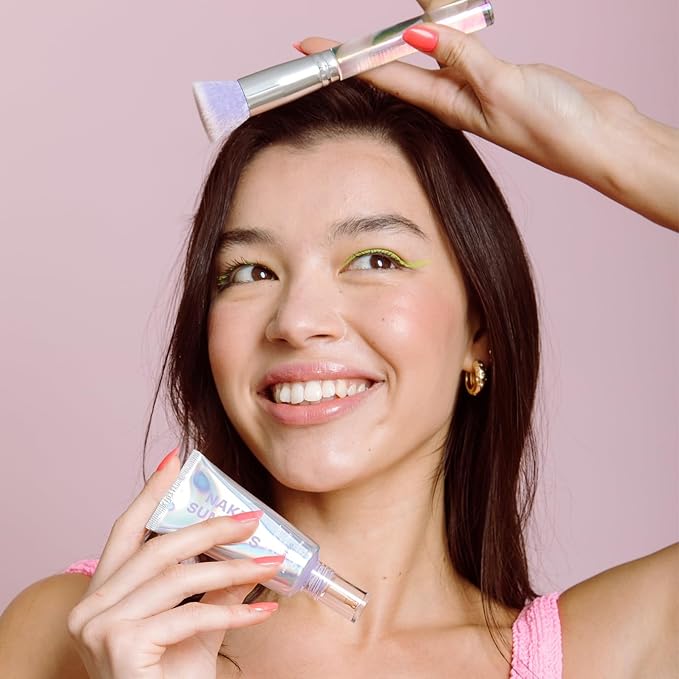 Naked Sundays BeautyScreen™ SPF 50 Mineral Peptide Foundation Tint – Skin Tint & Mineral Sunscreen | Radiant, Buildable Coverage, Acne-Safe, Infused with Peptides (2.5 Light Neutral, 1.01 oz)