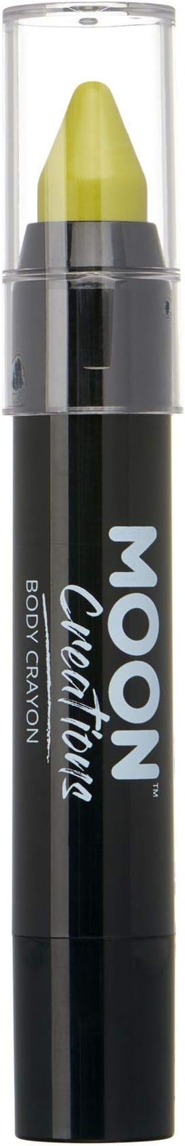 Face Paint Stick / Body Crayon makeup for the Face & Body by Moon Creations - 0.12oz - Lime Green