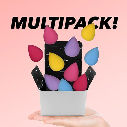 Beauty Sponge for Foundation & Concealer – Soft Latex‑Free Makeup Blender for Smooth, Streak‑Free Application – Expands When Wet, Easy to Clean – For Liquid, Cream & Powder