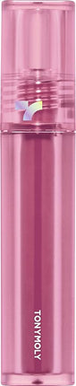 TONYMOLY Perfect Lips Shocking Lip Tint – Long Lasting Semi-Permanent Lip Stain with Shea Butter & Argan Oil, Moisturizing Lightweight Formula for Smooth Lips, N04 Pink Shocking, 0.37 fl oz