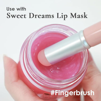 Dream Glow Beauty Wand For Face | Makeup Application, Beauty Tool for Skin Care, Silicone Tip, Elastic Brush (Clear)