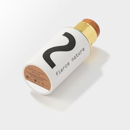 fierce nature Selfie Stick Tallow Balm – 3-in-1 Natural Beauty Stick for Contour, Blush, Lips & Face Moisturizing – Hydrating, Non-Toxic Makeup Balm (Bronze)