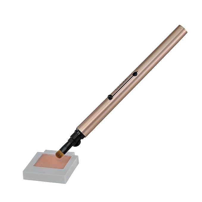 Retractable Automatic Lid Smuge Brush (Champagne Gold)